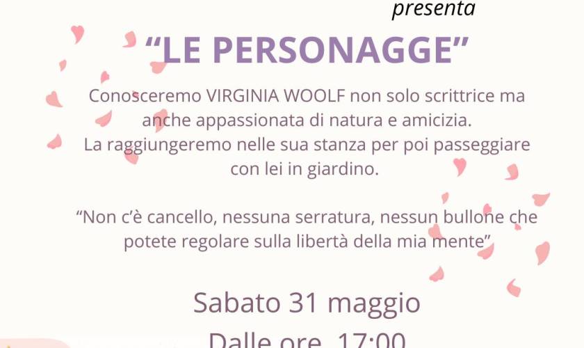 LE PERSONAGGE – VIRGINIA WOOLF