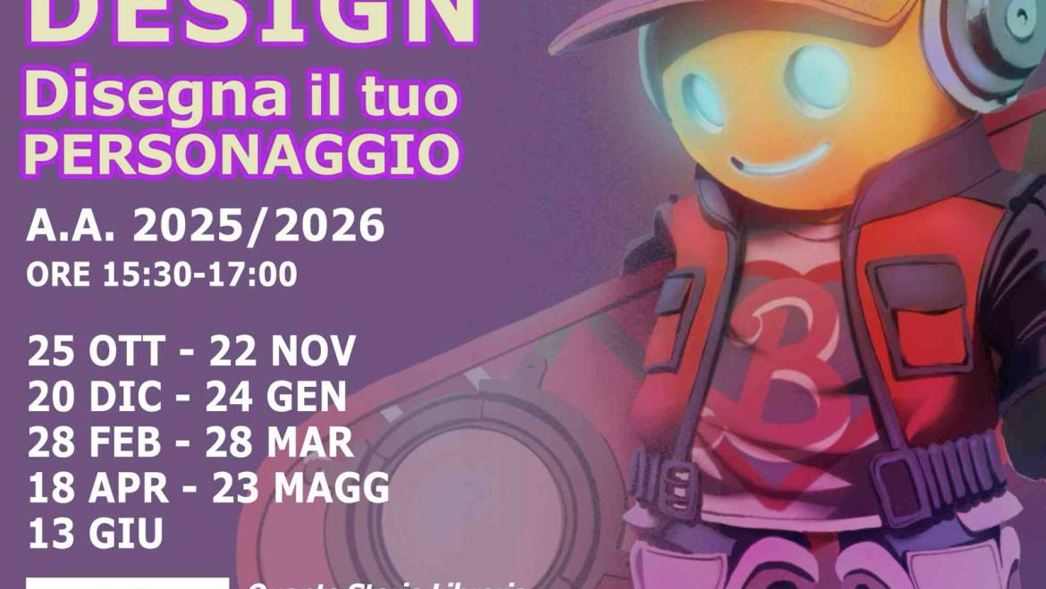 LABORATORIO DI CHARACTER DESIGN